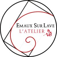 Logo Emaux sur lave L'Atelier DVÔ